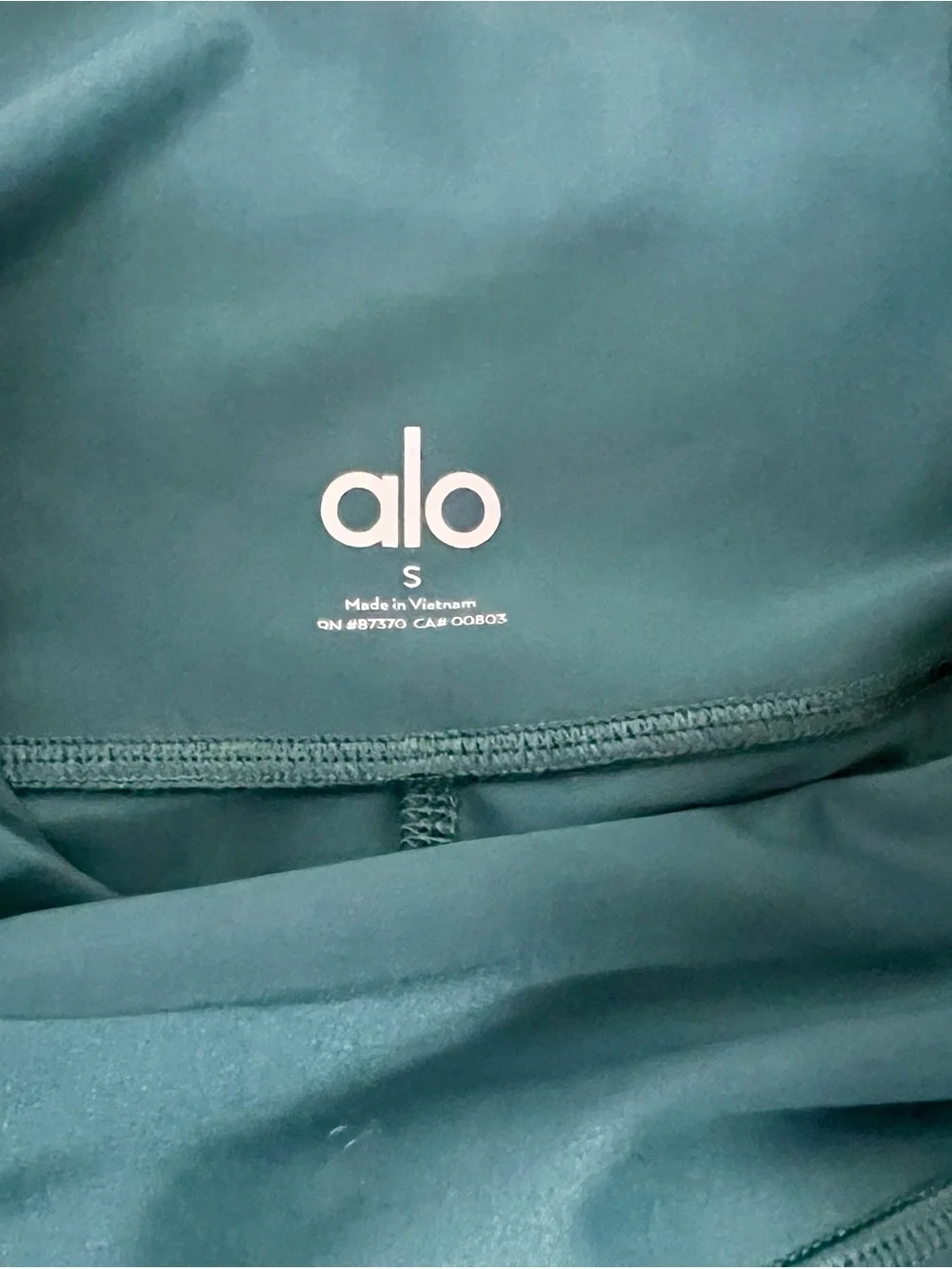 ALO Yoga Deep Teal High-Rise Leggings